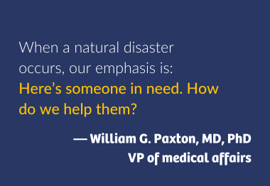 Protecting Patients When Natural Disasters Hit Our Communities